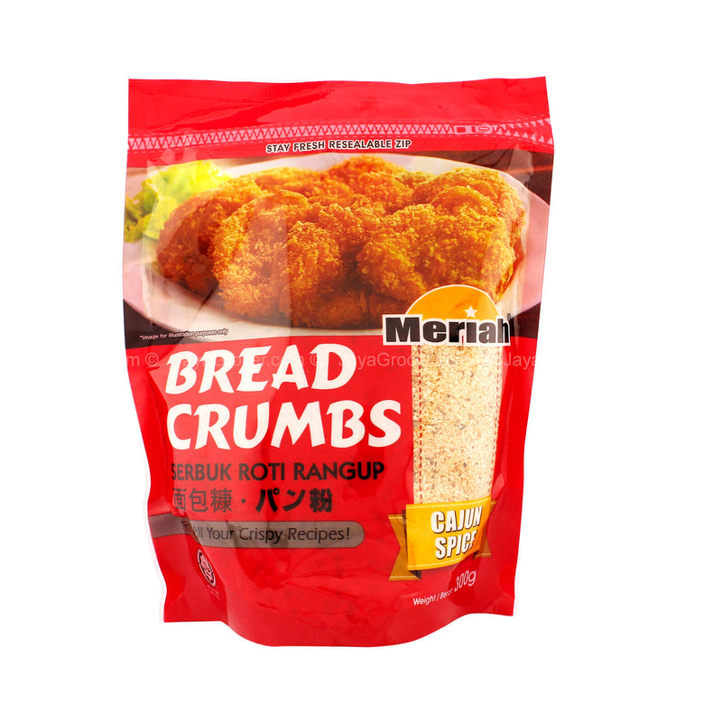 Meriah Bread Crumbs Cajun Spices 300g