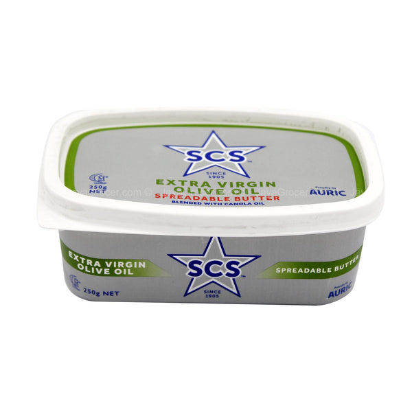SCS Spreadable Butter Olive 250g