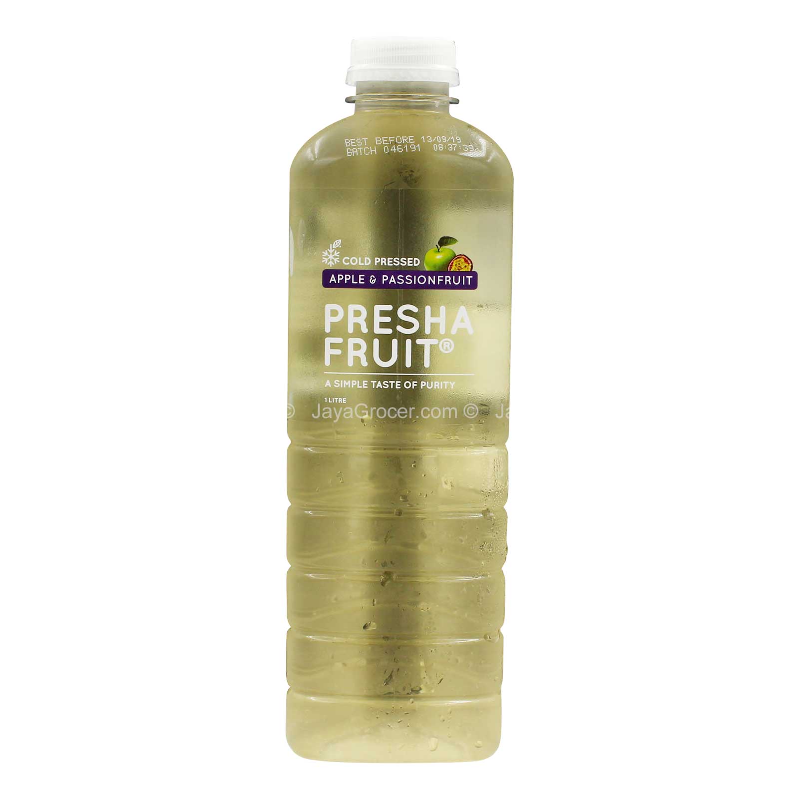 Presha Fruit Cold Pressed Apple & Passionfruit Juice 1L