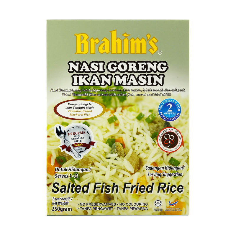 Brahim's salted fish fried rice 250g *1