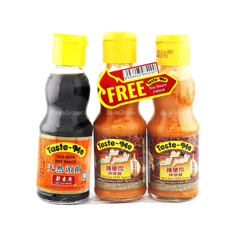 Taste-Me Chilli Padi Sauce (Promo Pack) 180g x 2