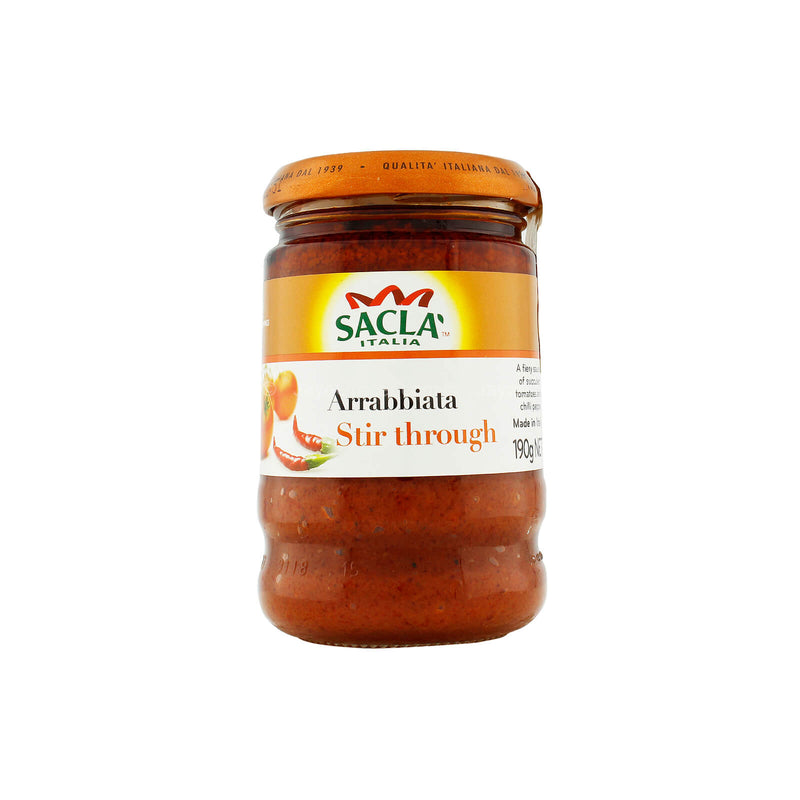 Sacla Italia Arrabbiata Stir Through Pasta Sauce 190g