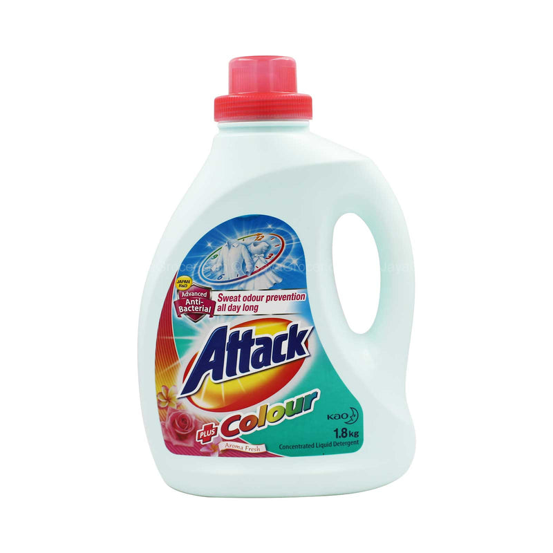 Attack Ultra Power Detergent Liquid Plus Colour 1800g