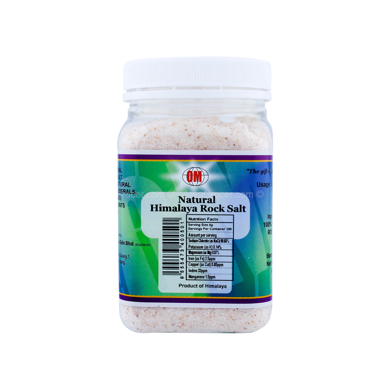 OM Natural Himalaya Rock Salt 400g