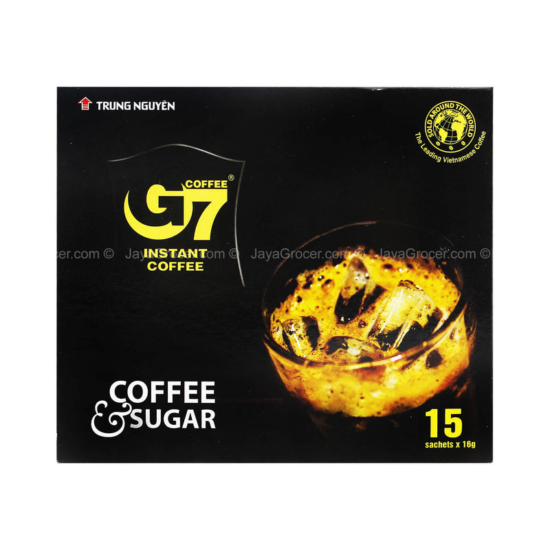 Trung Nguyen G7 Instant Coffee & Sugar 240g
