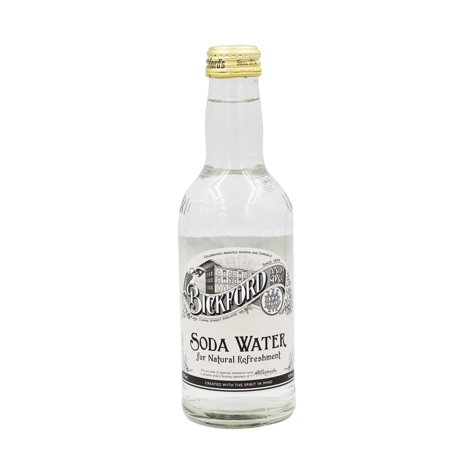 Bickford and Sons Soda Water 275ml