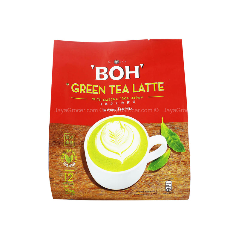 Boh Green Tea Latte with Matcha Instant Mix 324g