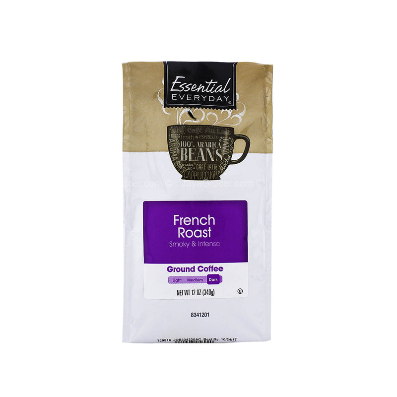 Essential Everyday French Roast Ground Coffee 340g