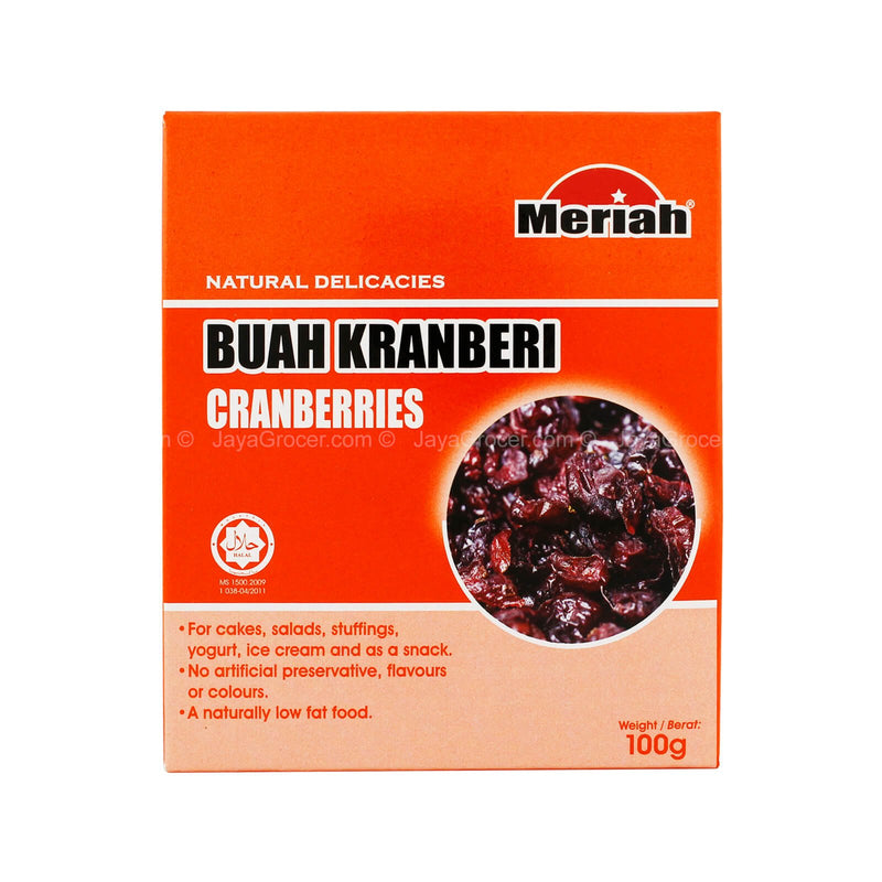 Meriah Dried Cranberries 100g