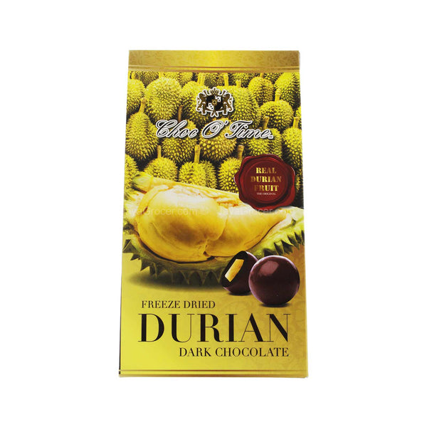 Choc O Time Freeze Dried Durian Dark Chocolate 120g