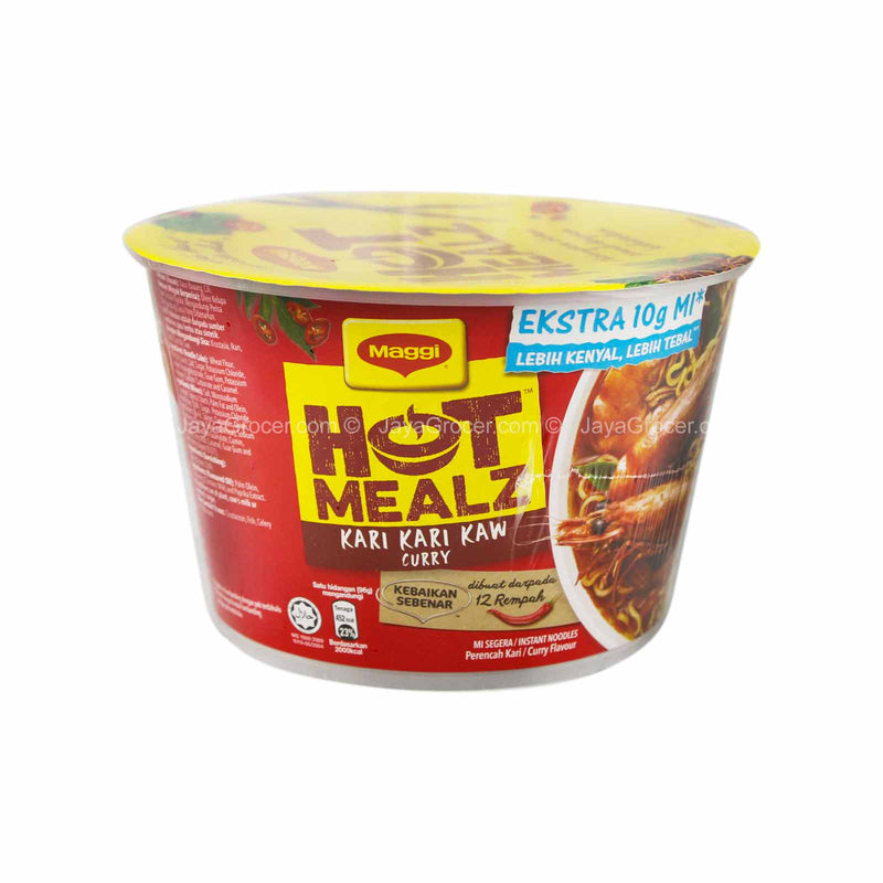 Maggi Hot Mealz Kaw Chicken Curry Instant Noodle 89g