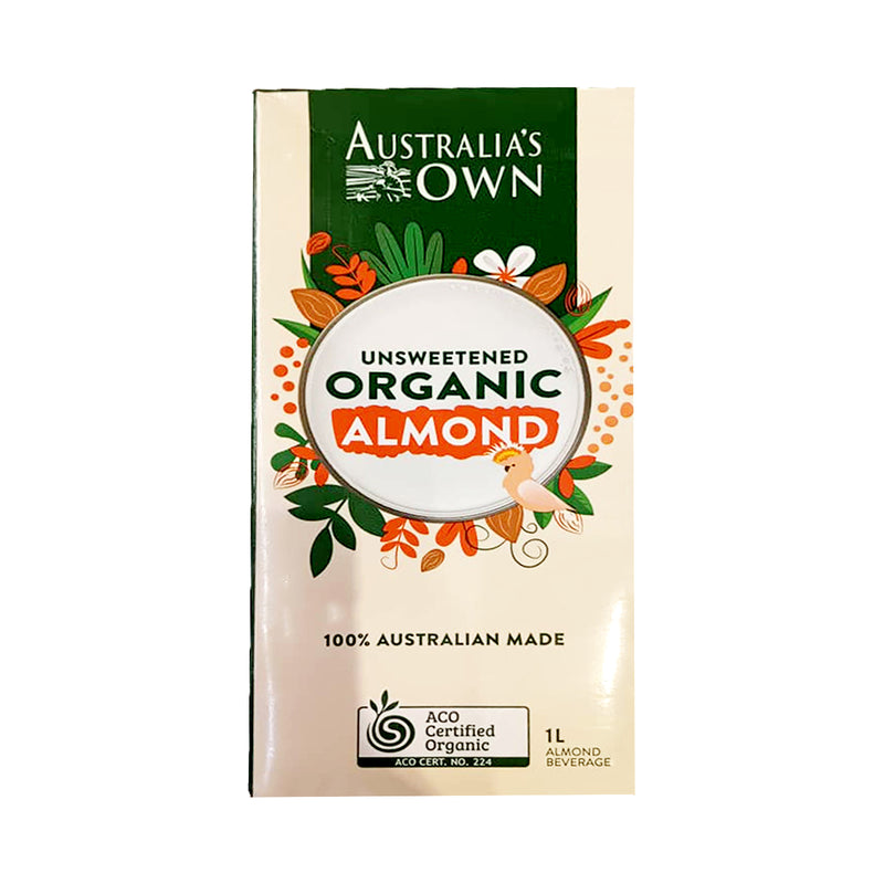 Australia's Own Organic Unsweetened Almond Milk 1L