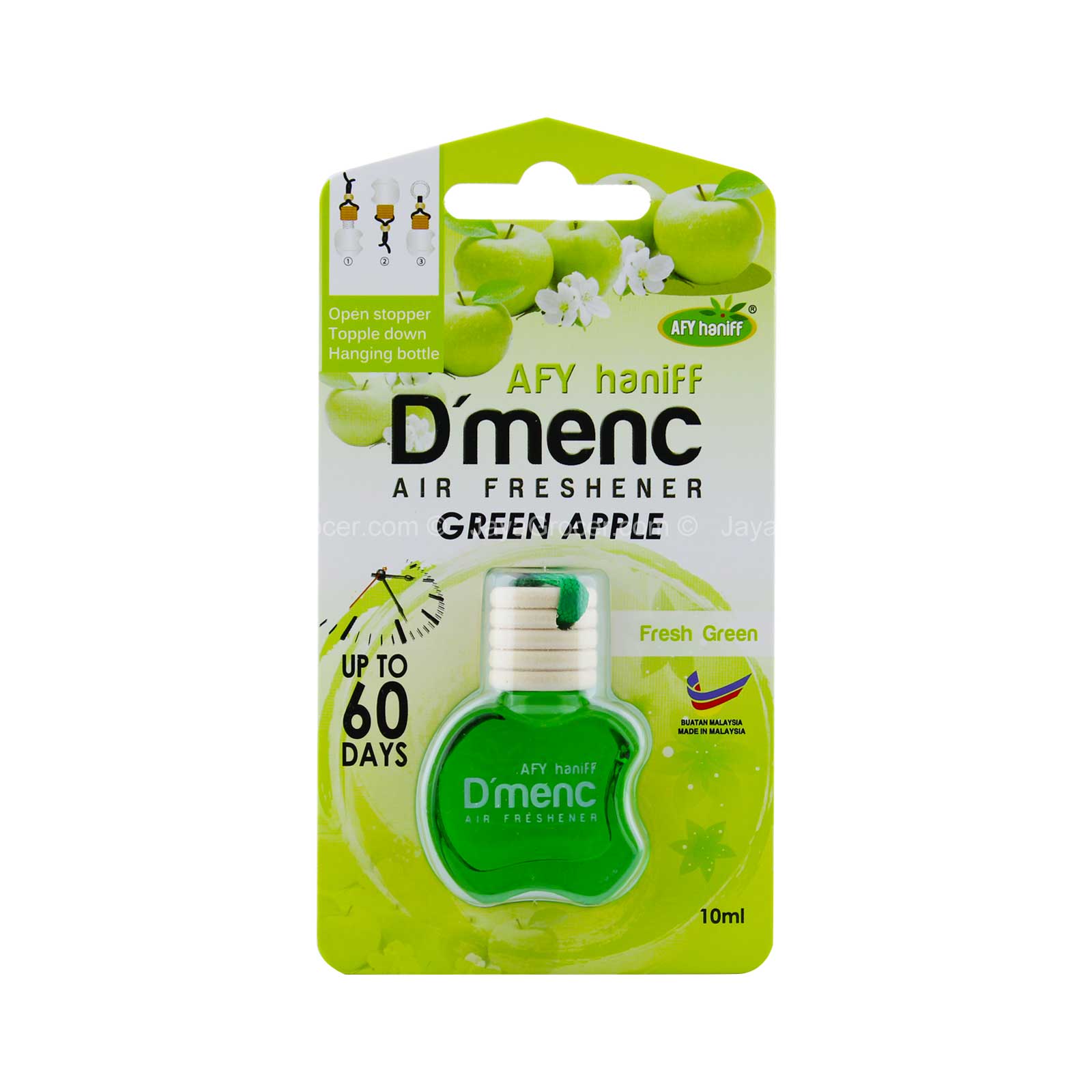 AFY Haniff D'menc Green Apple Air Freshener 10ml – Jaya Grocer | Empire ...