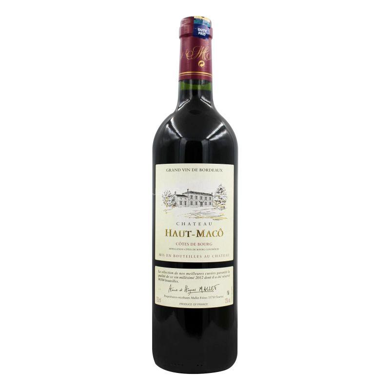 Chateau Haut-Maco Cotes De Bourg 640ml