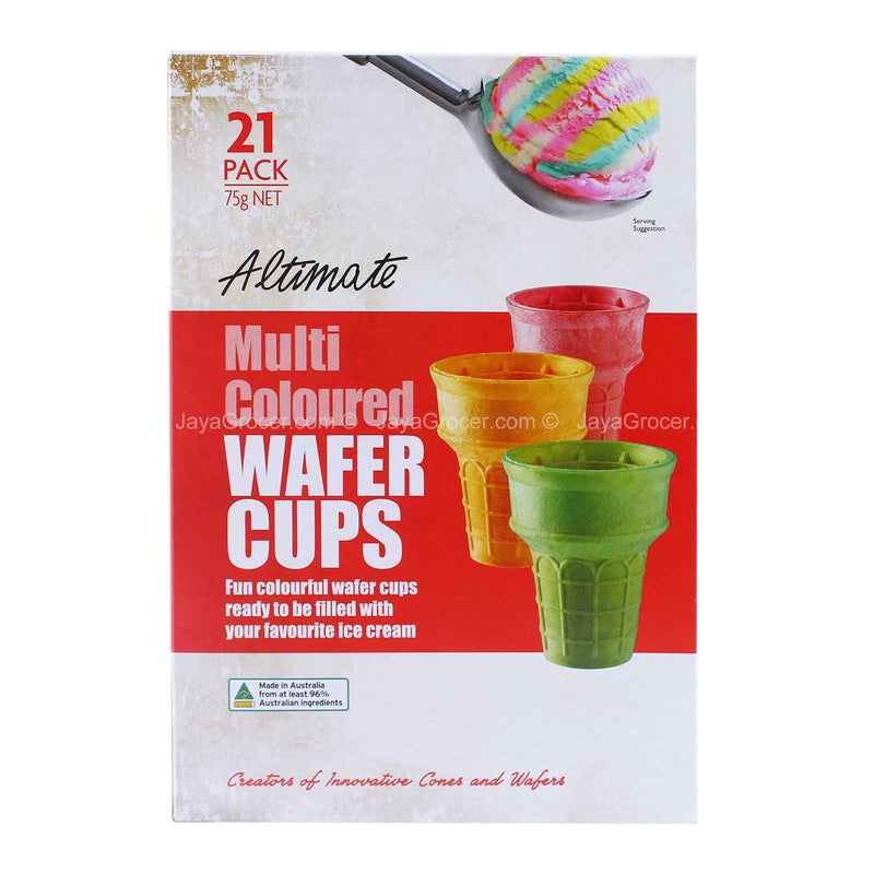 Altimate Multi Colored Wafer Cups 75g