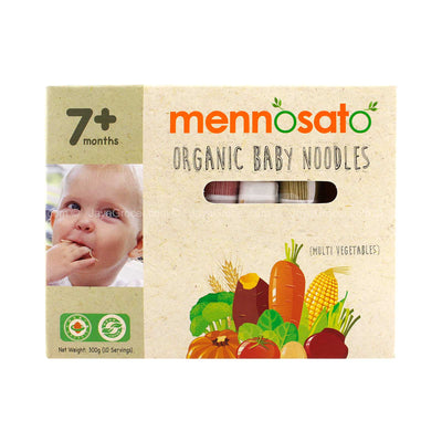 Mennosato Organic Multi Vegetables Baby Noodle 300g