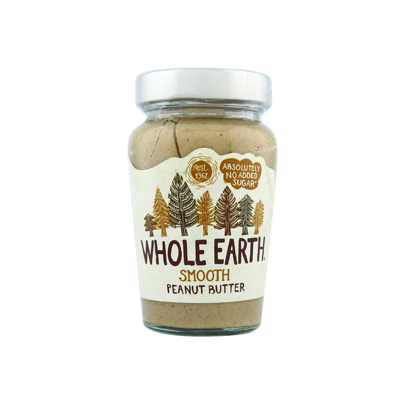 Whole Earth Smooth Peanut Butter 340g