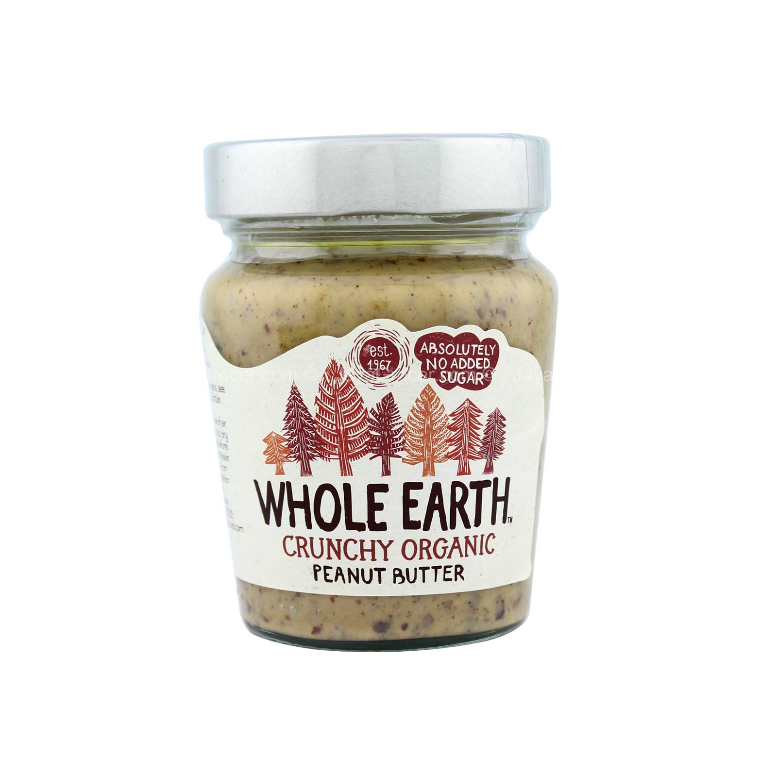 WHOLE EARTH CRUNCHY ORGANIC P/BTR  227G