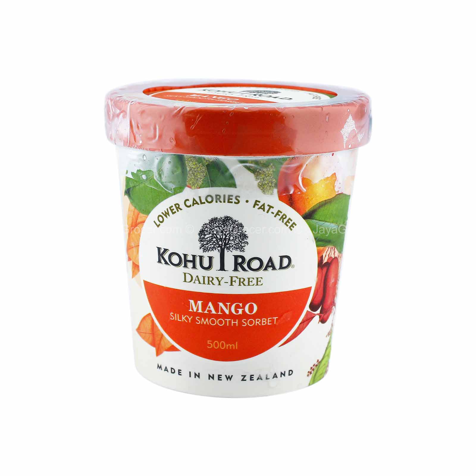 Kohu Road Dairy Free Mango Silky Smooth Sorbet 500ml