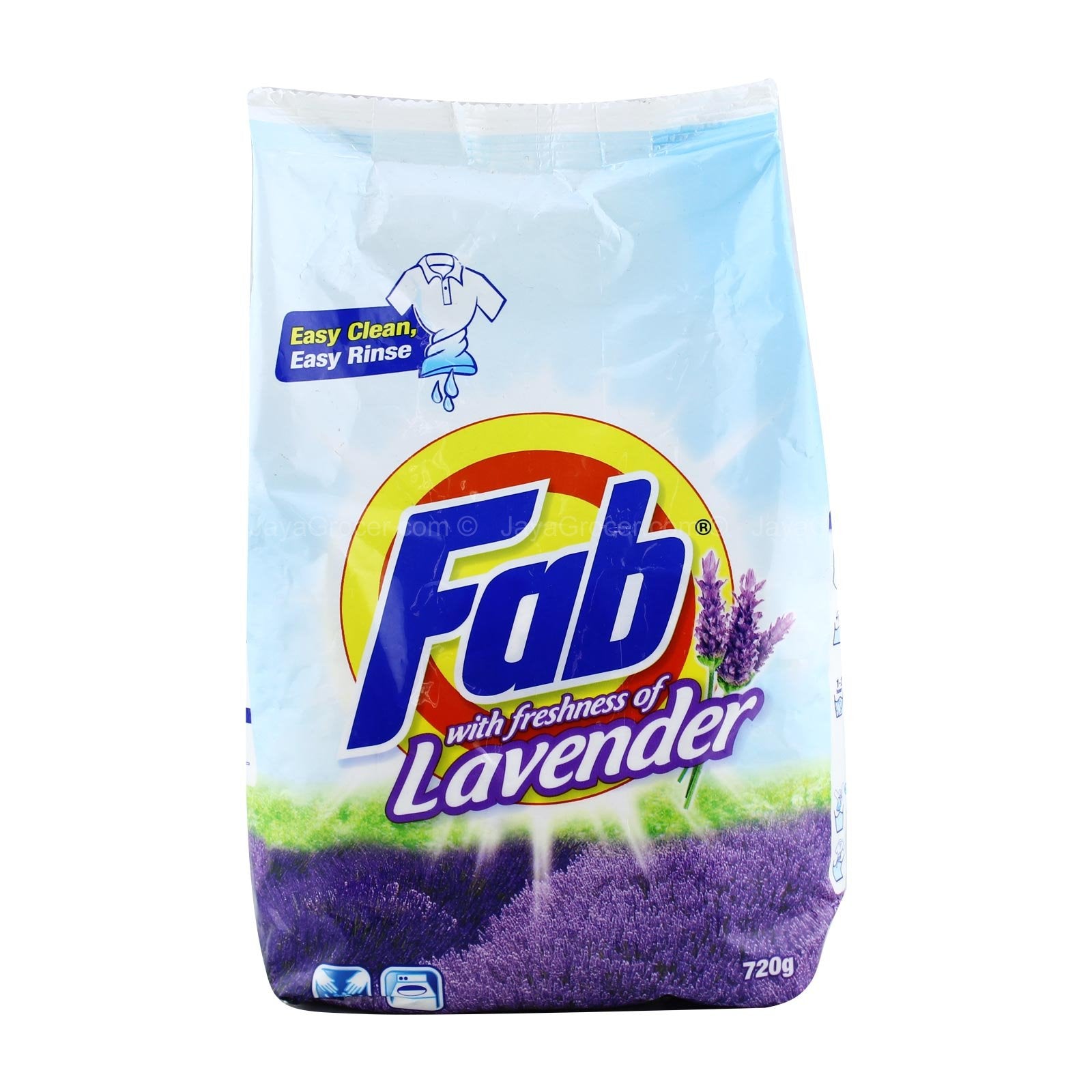 Fab with Freshness of Lavender Detergent Powder 720g