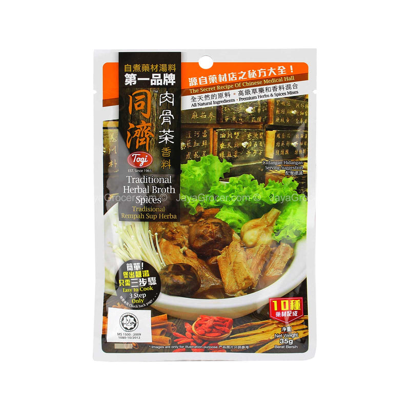 Togi Traditional Herbal Broth Spices 35g