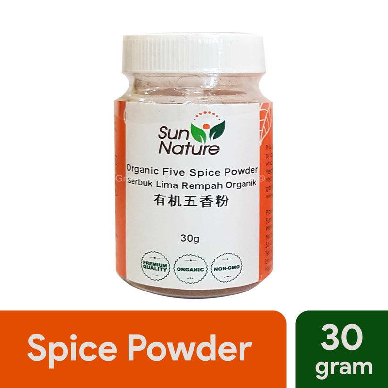 SUN NATURE ORGN FIVE SPICE POWDER 30G