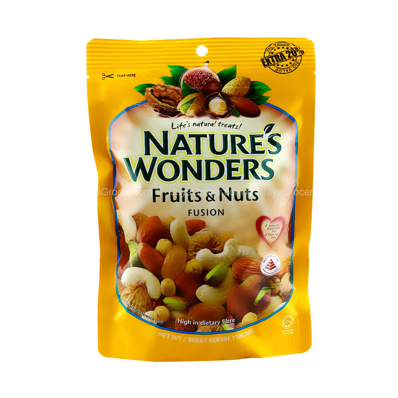 Natureâ€™s Wonders Fusion of Fruits & Nuts 150g