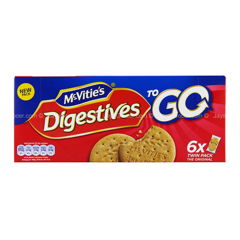 MCVITIES TO GO - ORIGINAL 6X29.4G