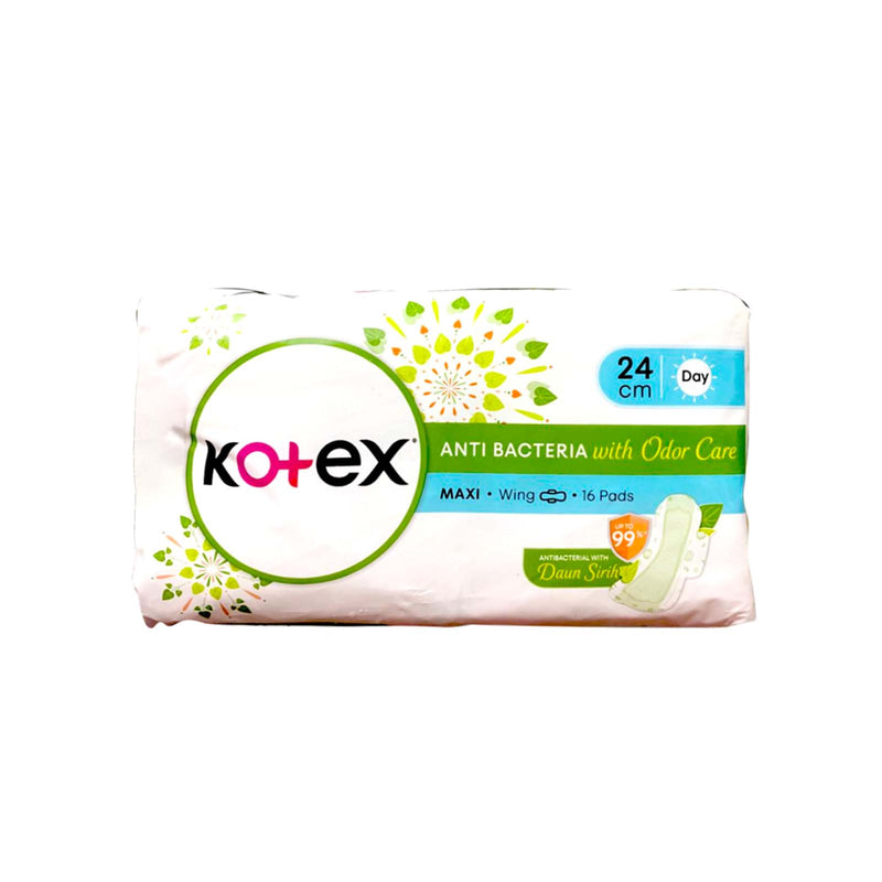 Kotex Natural Care Wing Anti Bacteria 24cm x 16