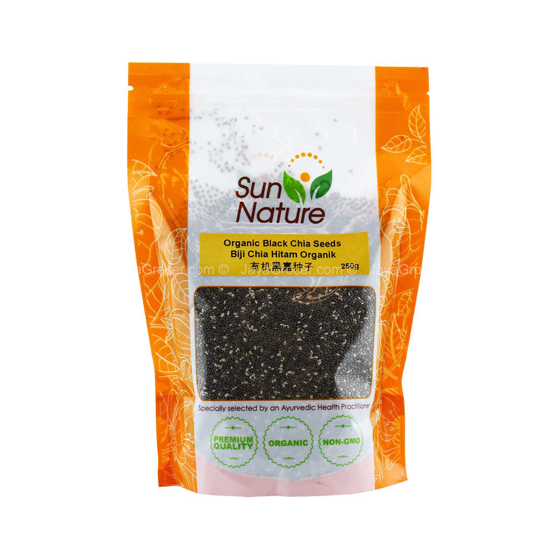 SN ORGN BLACK CHIA SEED 250G