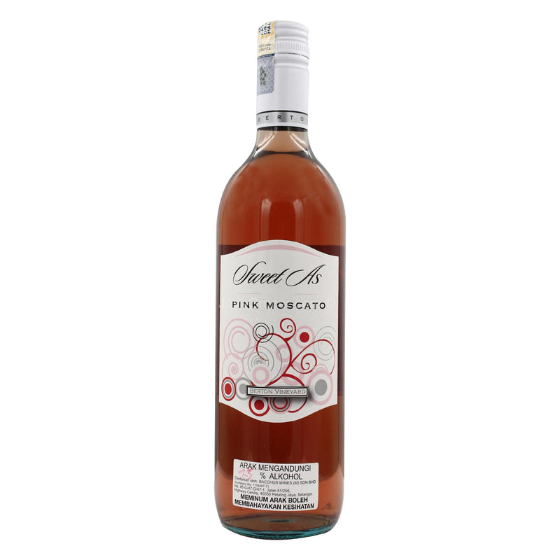 Berton Vineyard Sweet As Pink Moscato Wine 750ml