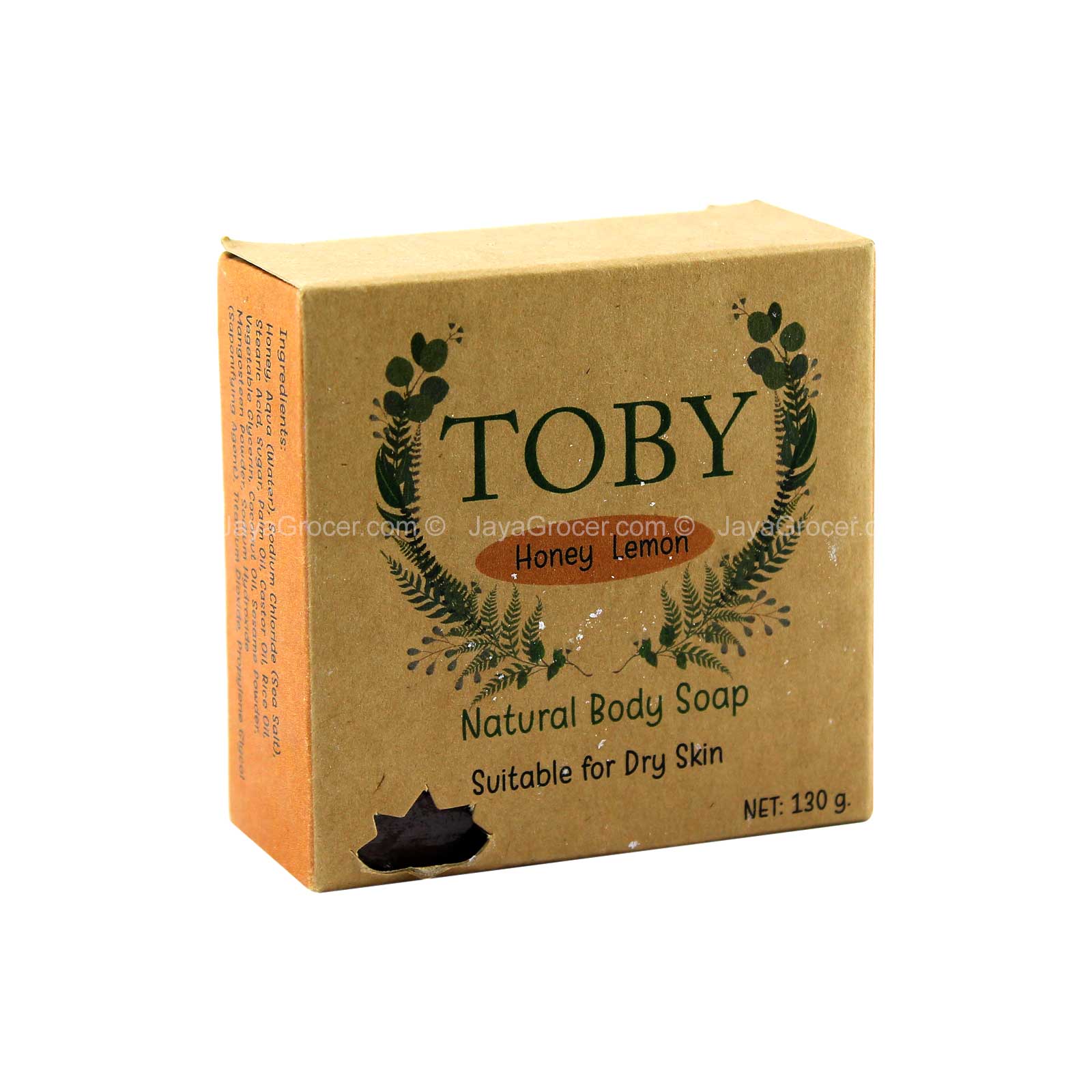 Toby Honey Lemon Body Soap Bar 130g