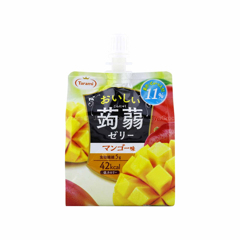 Tarami Oshii Konnyaku Jelly Mango Flavour 150g