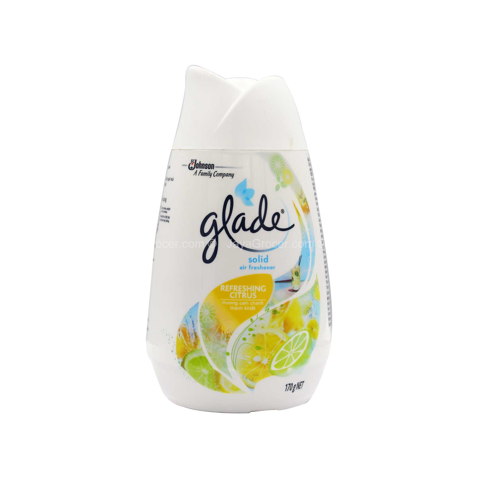 Glade Solid Air Freshener Refreshing Citrus 170g