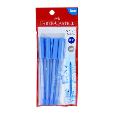 Faber Castel Ballpoint Pen Nx 23 0.7 (Blue) 4pcs/pack