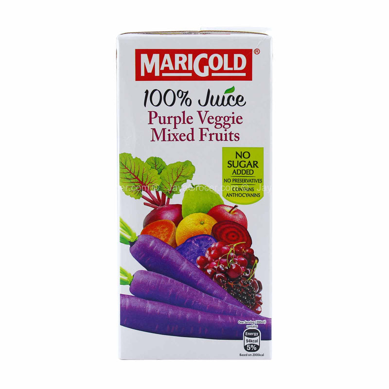 Marigold 100% Juice Purple Veggie Mixed Fruits 1L