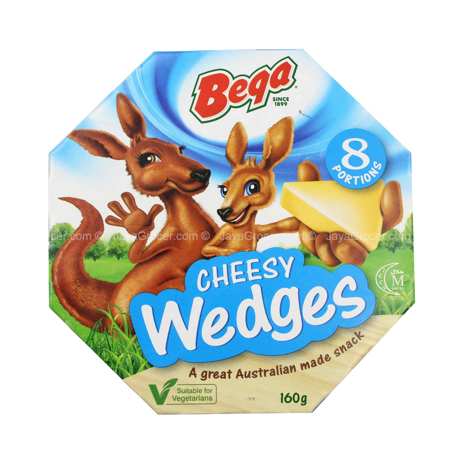BEGA CHEESY WEDGES 160G