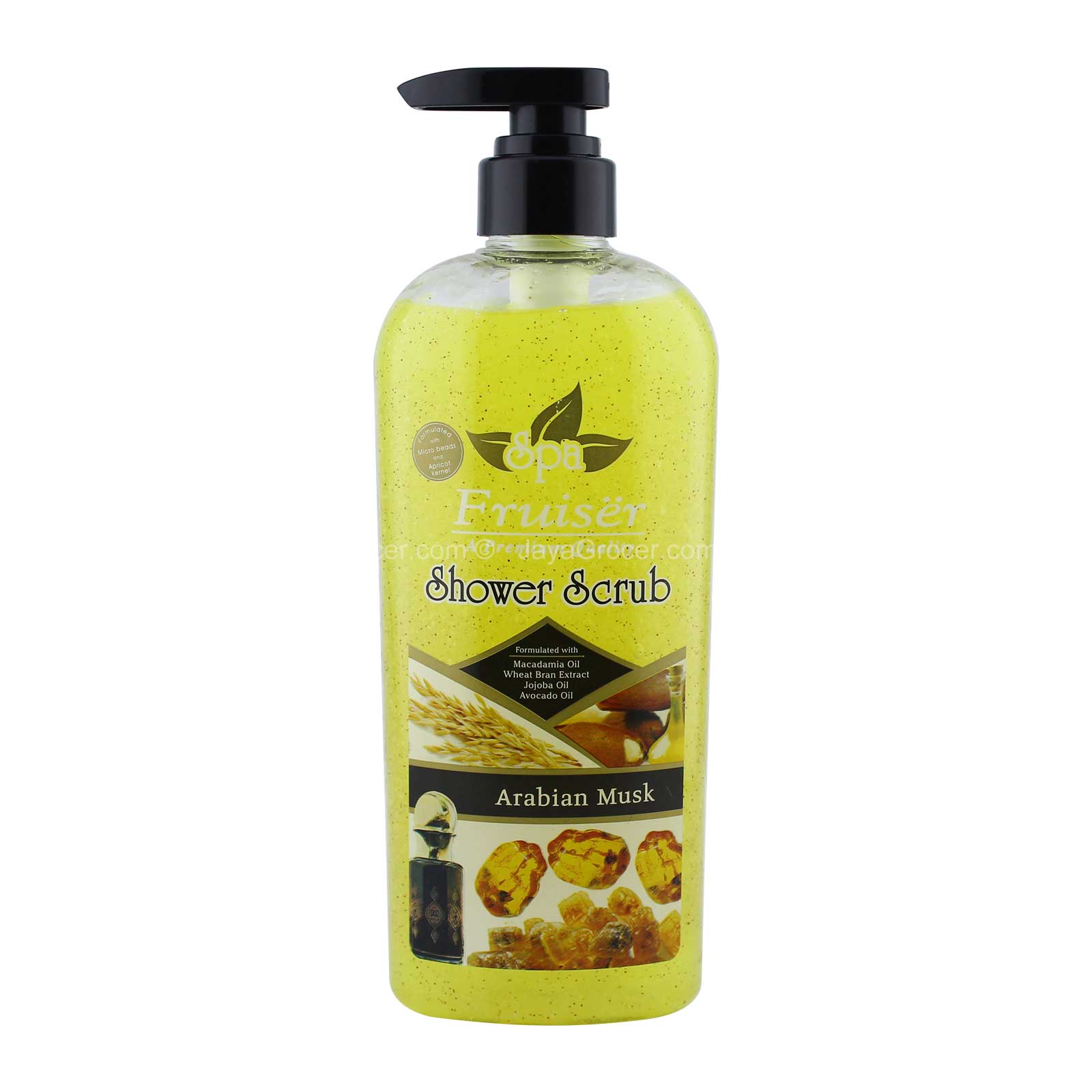 Spa Fruiser Shower Scrub Arabian Musk 730ml