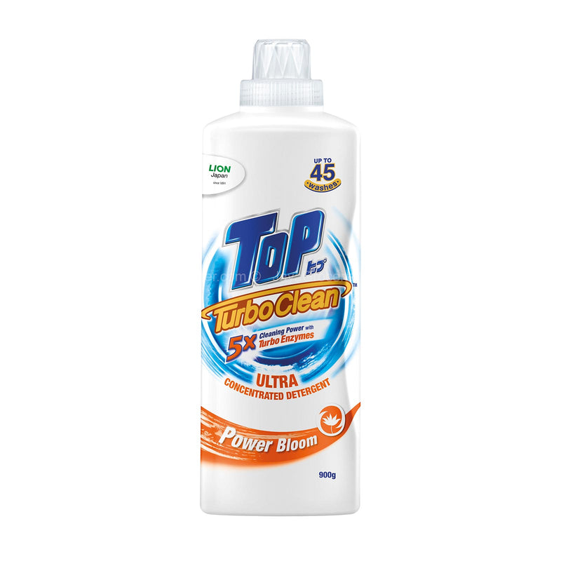 Top Turbo Clean Power Bloom Ultra Concentrated Detergent 900g