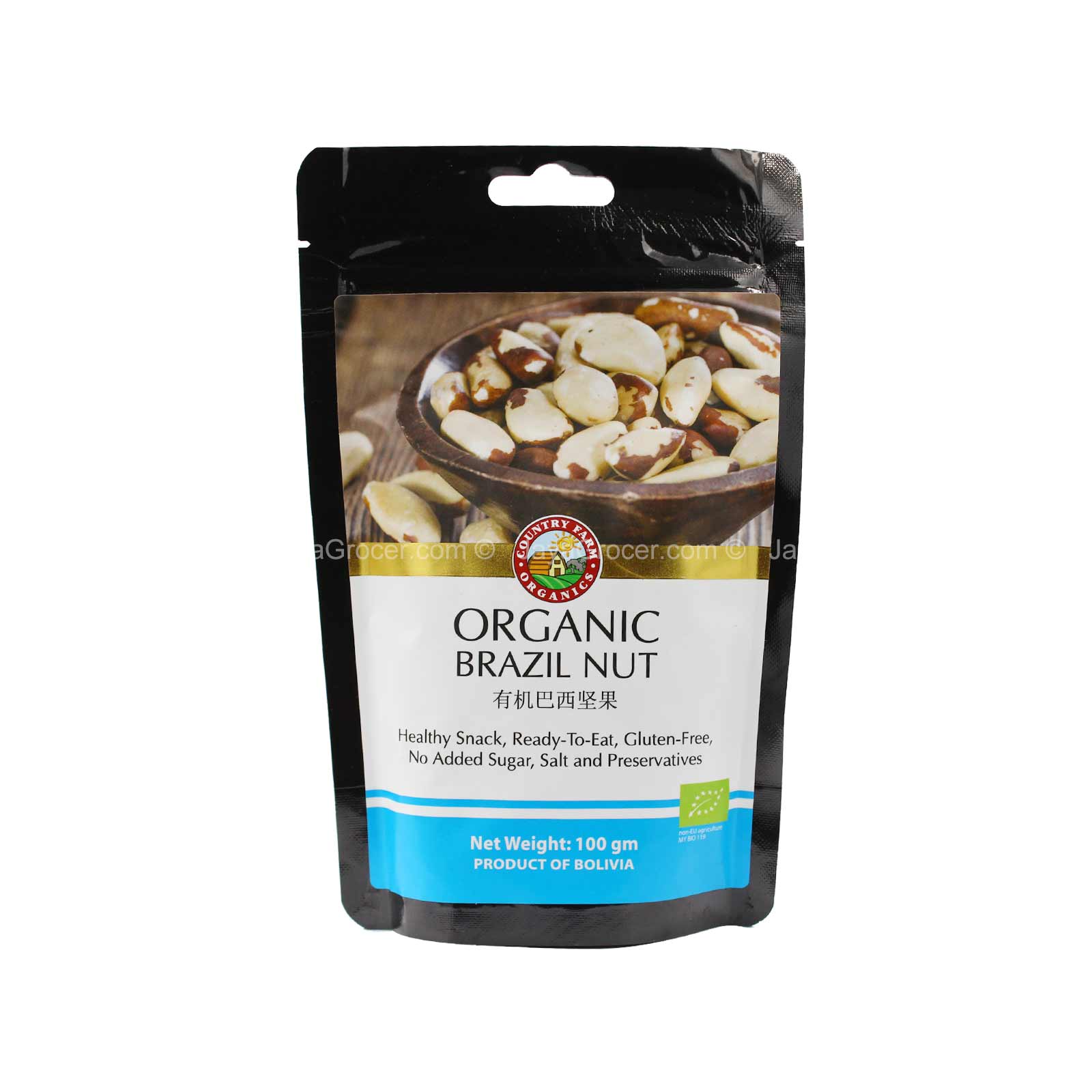 Country Farm Organic Brazil Nut 100g