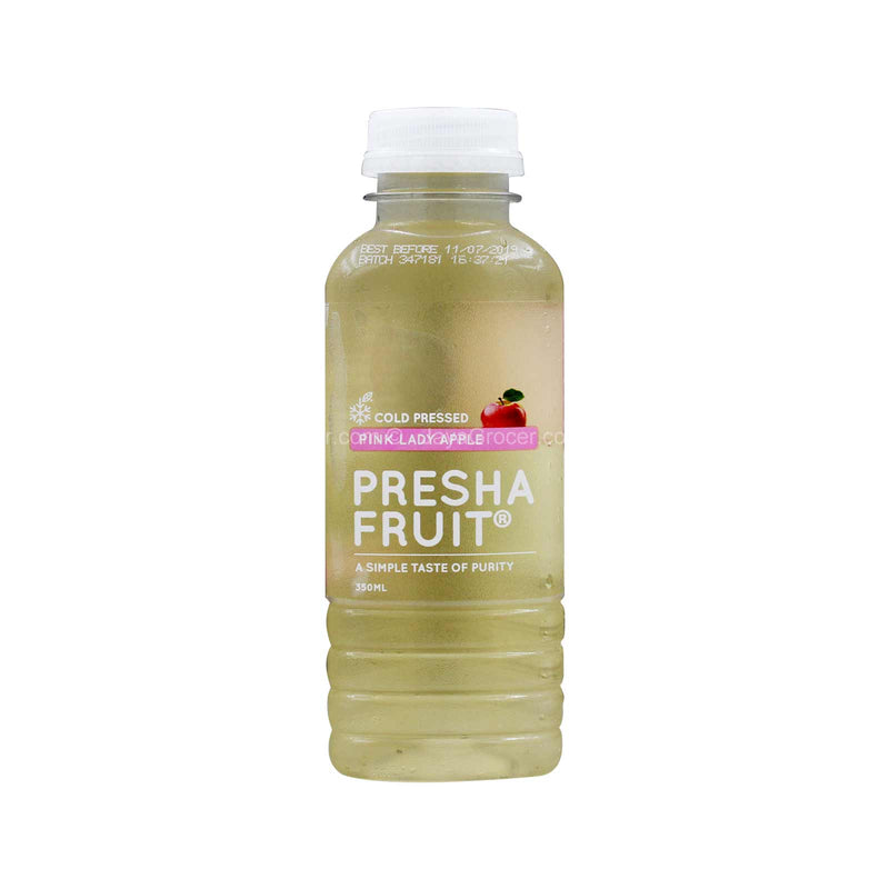 Presha Fruit Cold Pressed Pink Lady Apple Juice 350ml