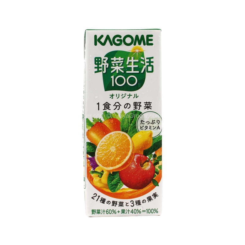 Kagome Yasai Seikatsu Juice (Fruit & Vegetable Juice) 200ml