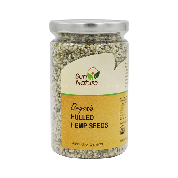 Sun Nature Organic Hulled Hemp Seeds 250g