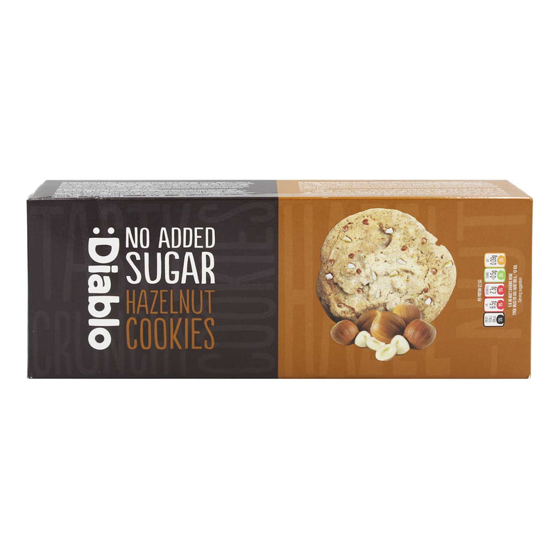 Diablo No Added Sugar Hazelnut Cookies 135g