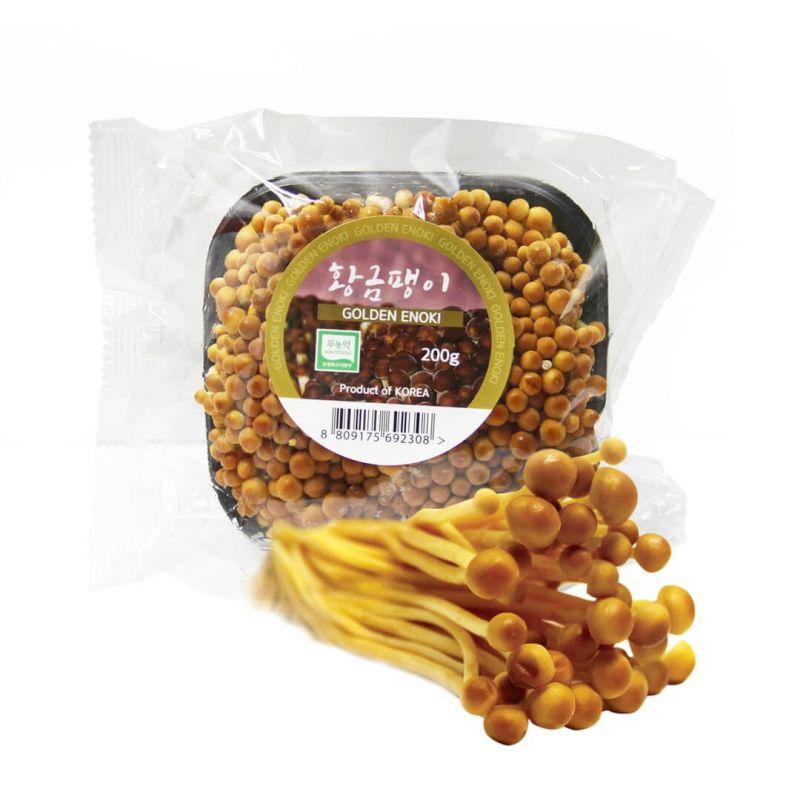 K-Fresh Golden Enoki Mushroom 200g