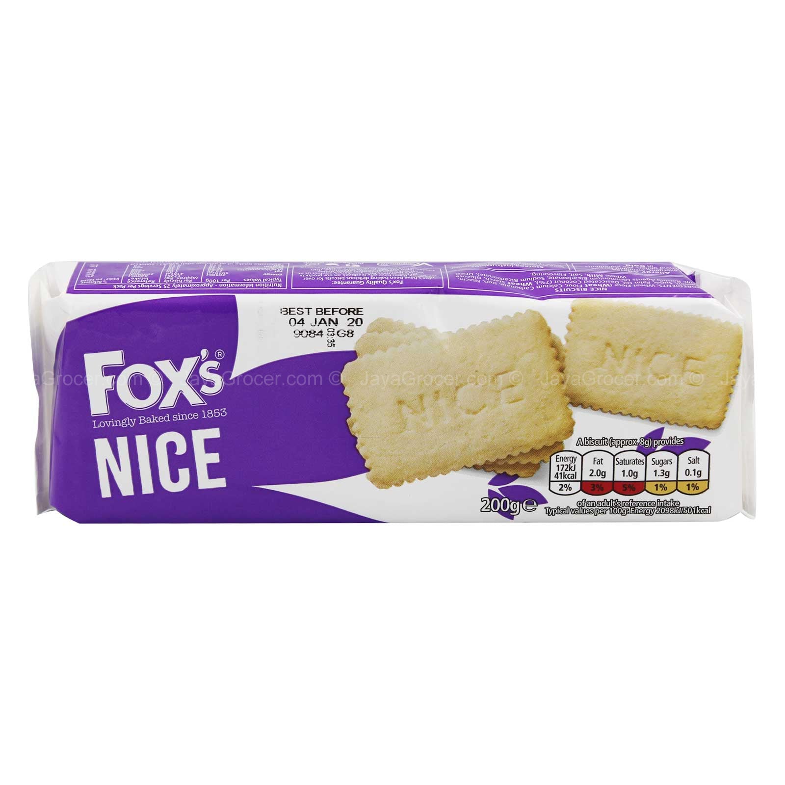 Foxs Nice Biscuits 200g
