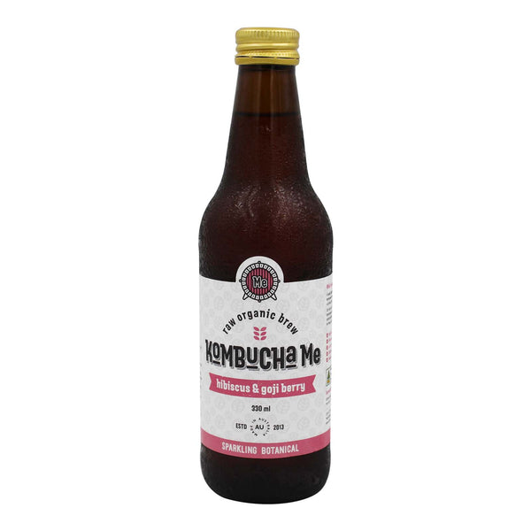 Kombucha Me Hibiscus & Goji Berry Sparkling Botanical 330ml