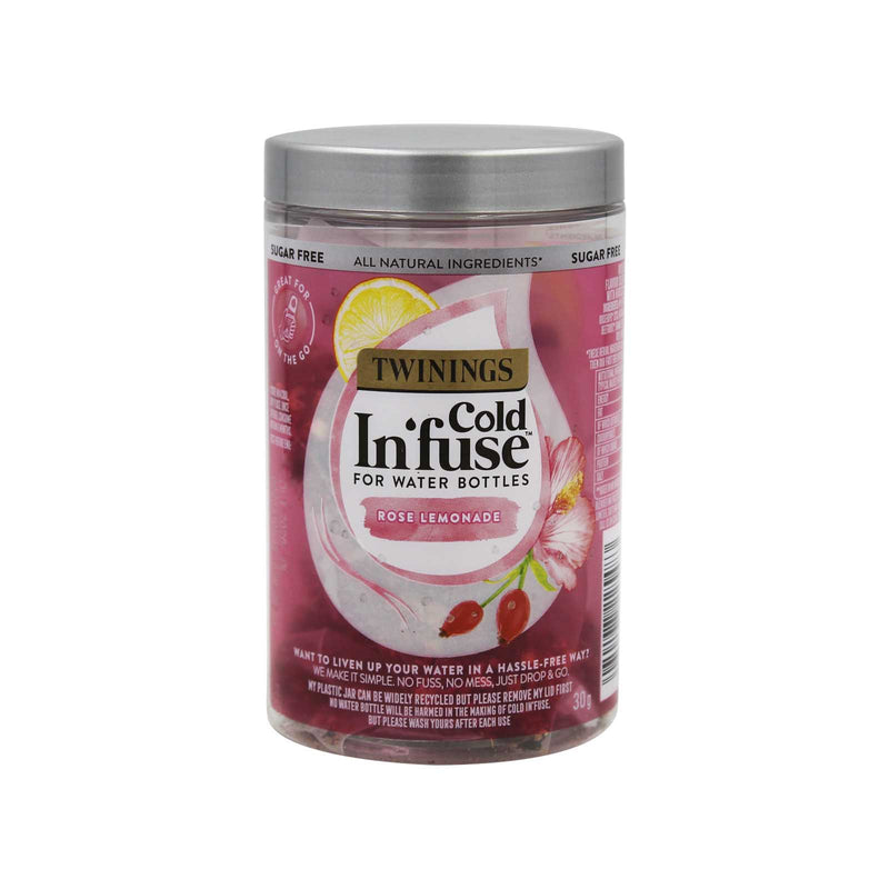 Twinings Cold Infuse For Water Bottles Rose Lemonade 30g