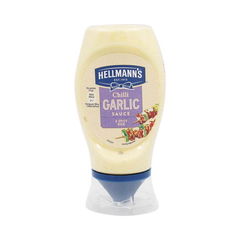 Hellmanns Garlic and Chili Sauce Squeeze Bottle 250ml