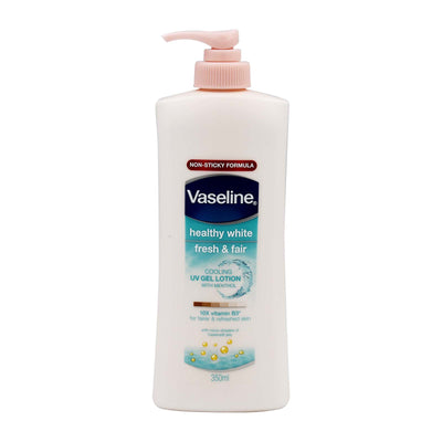 Vaseline Healthy White Fresh & Fair UV Gel Body Lotion 350ml